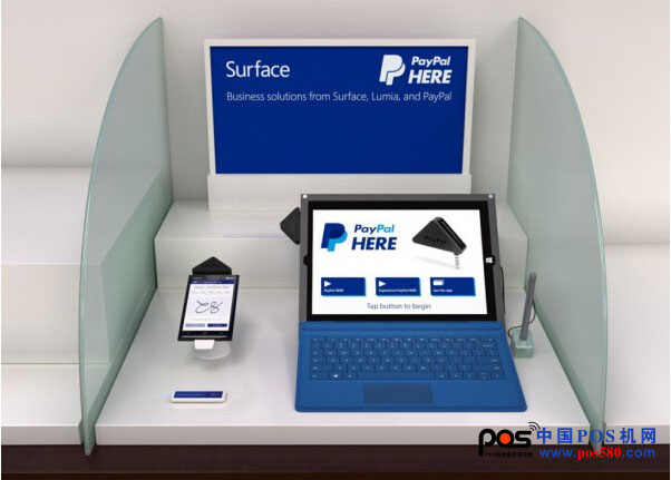 Surface Pro3正攜手PayPal打造移動(dòng)POS系統(tǒng)~中國(guó)POS機(jī)網(wǎng)