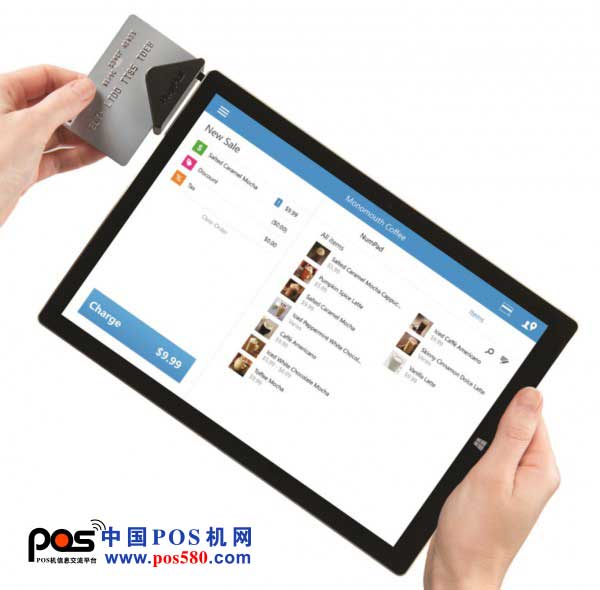 POS終端？美國開售Surface Pro 3刷卡器 中國POS機(jī)網(wǎng)